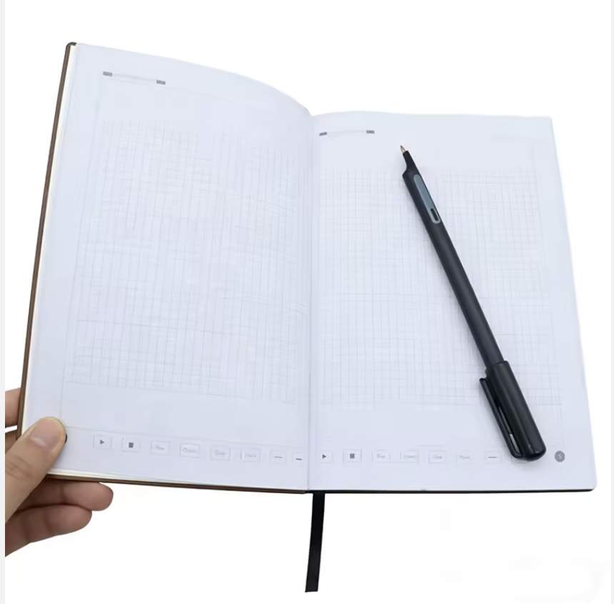 InkSync notebook and compatible smart pen